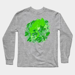 Green Frog Long Sleeve T-Shirt